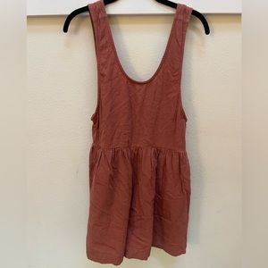 Billabong romper/playsuit in burnt sienna color. Size 8